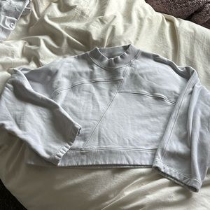 Lululemon cropped sweatshirt